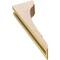 Ekena Millwork 3"W x 6"D x 18"H Thin Olympic Rough Cedar Woodgrain TimberThane Corbel, Primed Tan CORUR03X06X18OLYRCPR - alternate 4